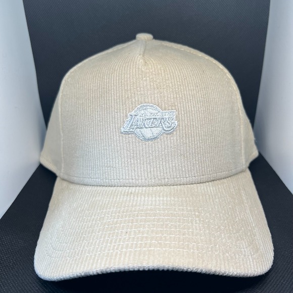 New Era Other - New Era 9FORTY A-Frame Los Angeles Lakers Corduroy Snapback Hat Tan 14132491